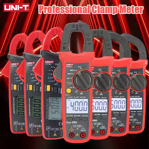 UNI-T Clamp Meter UT202A+ UT204+ UT210A UT210C UT210D UT210E Amperimetric Clamp Digital Multimeter P