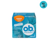 O.B. ProComfort Super 8 Pieces Pro Comfort Tampons Size 8 (03249)