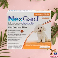 Nexgard 2-4KG Chewable Dog Demodex Flea Medicine Price per Tablet