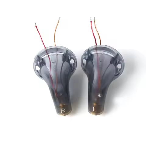 15.4mm Shell Case MMCX 15.4 Flat Earphones DIY Shells MX500 Earphones DIY Transparent Black Shell Ca