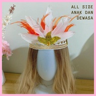 8.8 Colorful Traditional Headbands for Children & Adults Carnival Headdresses, Dance Stages, Kartini