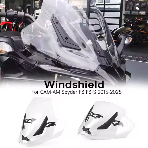 For CAM-AM Spyder F3 F3-S 2015-2025 Motorcycle Windshield Windscreen Front Wind Deflector Spoiler An