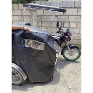♞Plastic and Leather Tricycle Door Cover for Passenger Side/Sidecar Door Cover for Tricycle