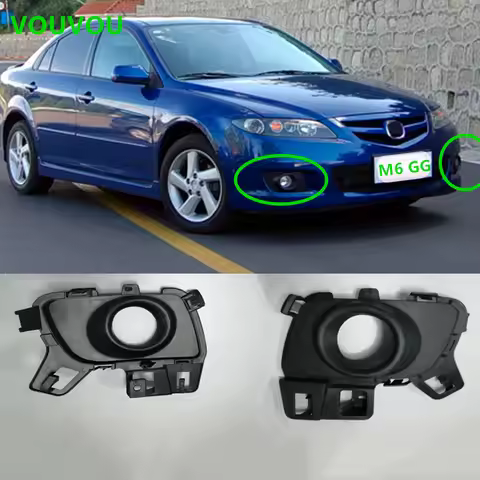 Car accessories GR1V-50-C21A body parts fog lamp cover for Mazda 6 coupe 2005-2010 GG sport hatchbac