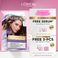 L'Oreal Paris Excellence Fashion Hair Color - #7.1 Beige Light Brown, Water Permeable (Hair Dye)