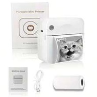 Portable Wireless Mini Printer - Wireless Photo, Label, Note Printer, Compact Thermal Printer, [Fash