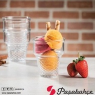 Pasabahce|Wofu Cone Shape Ice Cream Cup 245cc Stackable Dessert