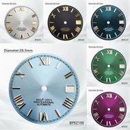 QX 28.5mm Dial NH35 Roman Dial S Dial Suitable For NH35 NH36 Movement Watch Accessories Repair Tools