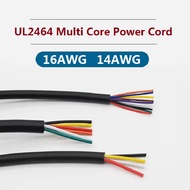 UL2464 Electronic Wire 16AWG 14AWG Tinned Copper Internal Connection Wire Signal Control Flexible Wi