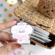 Cute Bear Acrylic Decorate Keychain ( 1 keychain + free gift ➡️ 3pcs note paper ) / Gift for friends