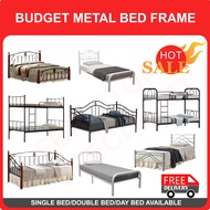 Furniture Specialist  BUDGET METAL BED FRAME (SINGLE/ SUPER SINGLE/ QUEEN/ KING SIZE AVAIL)