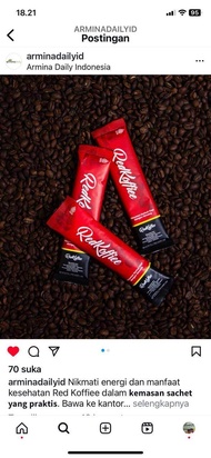 RED KOFFIEE  Kopi Merah  Red Koffiee Arminadaily