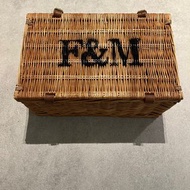 BN 全新 Fortnum &amp; Mason F&amp;M Hamper Picnic Basket 野餐藤籃