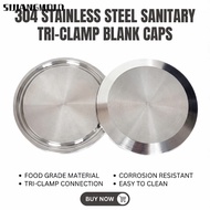 SIJIANGMOLD Sanitary End Cap, Rust Proof 1.5" 2" 3" 4" 6" Tri Clamp TC Blind Cover, Durable Quick Op