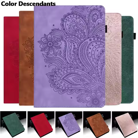 Coque For Samsung Galaxy Tab S5e Tablet Case 10 5 inch Embossing Leather Stand Tablet Funda For Gala