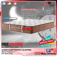 FREE DELIVERY BEST BUY 11” AUSSIE SLEEP PERFECT SLEEPERS MATTRESS (SIZE: QUEEN AND KING)