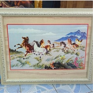 Photo Frame 8 Horse Views Home Decoration Shop Gift Souvenir Retirement Give As Gifts For Various Oc