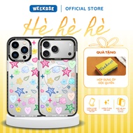 [GIVE BOX] Weekase Shockproof Shockproof iPhone Hard Case Printed Summer Summer WK0013 - Premium Imp