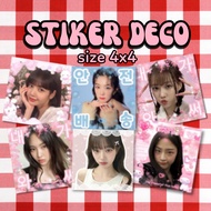 35 PCS DECO STICKERS SELECTOR CUTE KPOP FANDOM AESTHETIC 4 X 4 DECO JOURNAL MAIL KPOP BLACKPINK