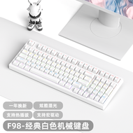 Ruiyi F98 Wired Mechanical Keyboard 98-Key Hot Swappable Office Esports Gaming Side-