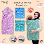 Boboko Baby Carrier Blanket On The Go Blanket Nursing Apron/ Bunny Series Stroller Cover/