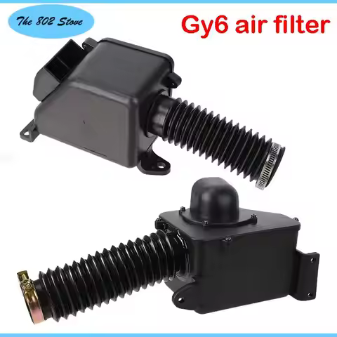 air filter Motorcycle Elbow Air Filter Box Intake Cleaner for GY6 150cc 157QMJ Engine ATV Quad Go Ka