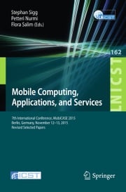 Mobile Computing, Applications, and Services Stephan Sigg