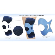 2-ZONE IM PRESSURE KNEE BELT ES-7B59 - Knee stabilizer belt, reduces osteoarthritis pain, prevents i