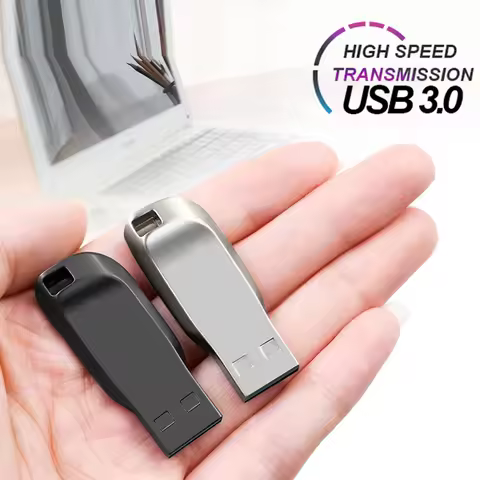 Usb Flash Drive Metal 1Tb/2Tb Usb Flash Disk Computer Data Backup High-Speed Waterproof Usb Flash Di