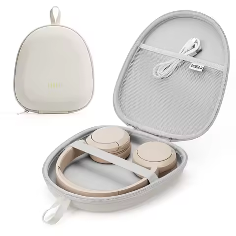 Hard EVA Case fits for Sony WH-CH720/JBL Tune 510/Soundcore Q30 Headphones,Shockproof ＆ Dustproof Po