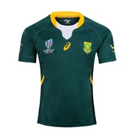 Rugby Jersey Retro Plus Size Malaysia Rugby Jersey World Cup South Africa Home and Away Olive Jersey