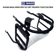 Khung baga hông triumph t100 t120 twin gắn bình nhiên liệutúi hông