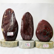 Stone plant, multi-colored feng shui stone pillar, 23cm high, weighs 3.9 kg from An An PTMN Stone Cr