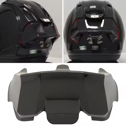 Motorcycle Rear Helmet Spoiler Rear Trim Helmet Spoiler Motorcycle Helmet Accessories For Arai RX-7X