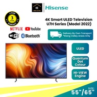 Hisense 55" / 65"  4K Smart ULED TV Television Inch U7K Series 电视机 Televisyen