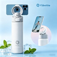 FJbottle New Style Bracket Magnetic Thermos Cup Large Capacity Sports Water Cup Stainless Steel Wate