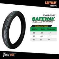 SAFEWAY MOTORCYCLE TUBELESS TIRES 17"