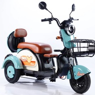 Tricycle Electric 3 seater scooter Skuter elektrik Three wheels adult E bike Sekuter motor dewasa