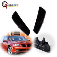 Gtinthebox 2PCS Smoked Lens Car Front Fender Side Marker Light Cover Housings For 2008-2009 Pontiac 