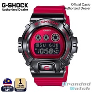 [OFFICIAL CASIO WARRANTY] Casio G-Shock GM-6900B-4 Digital Stainless Steel Bezel Watch