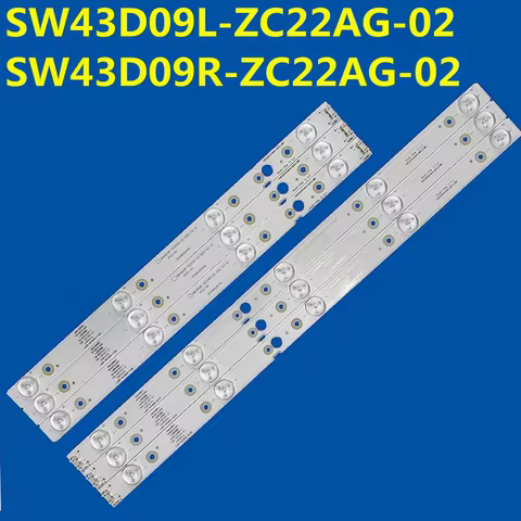 LED Strip for SW43D09L-ZC22AG-02 SW43D09R-ZC22AG-02 HD-434KC7 5800-W43005-RP00/LP00 43E388G 43U4700L