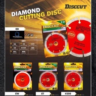 ET/ED/EW/#200 DISCCUT 4" DIAMOND CUTTING WHEEL/ ED/ EW/ ET / 200 DIAMOND DISC