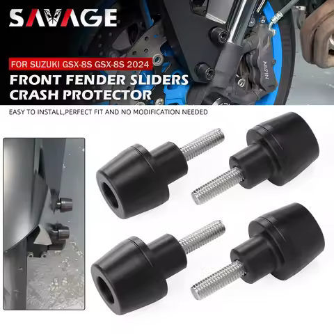 2025 Front Fender Fork Slider Protector For Suzuki GSX-8R GSX-8S GSX-S 1000/GT/GX GSX-R 600 750 Moto