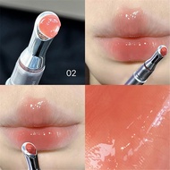 JIANGZHIB คริสตัลรูปขยุกขยิกปกป้องริมฝีปากน้ำผึ้ง