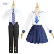 Genshin Impact x Heytea Collaboration Kamisato Ayaka Cosplay Outfit