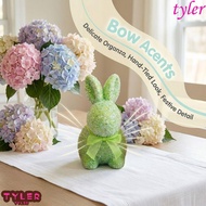 TYLER Rabbit Easter Figurine, Colorful Handmade Easter Bunny Ornament, Exquisite Simulation Bunny No