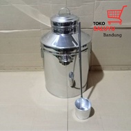 Dandang Buleng Bajigur Bandrek Susu Jahe Stainless 28cm 30cm 32cm