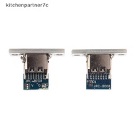 kit7c Waterproof USB Type C Socket Connector, 2Pin 2P 4P Solder Joint Female 60-100 pcs KNE