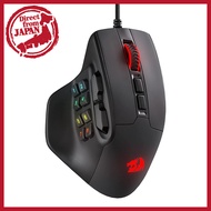 [Direct from Japan]
Redragon Aatrox M811 MMO Gaming Mouse with 15 Programmable Buttons, Wired RGB, E
