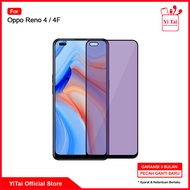 YITAI Tempered Glass Blue Light Oppo Reno 4 Reno 4f Reno 5 Reno 5F